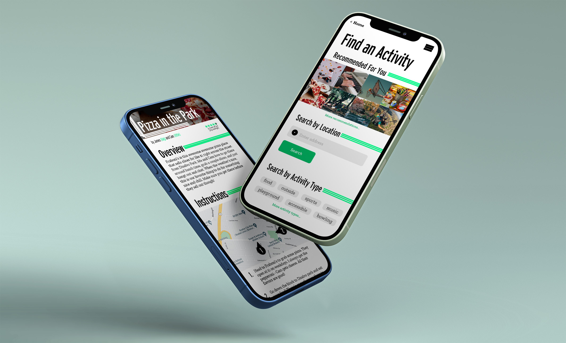 Big Ideas mobile app design