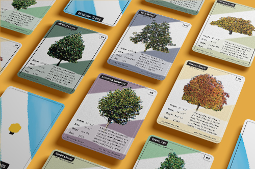 Madison Trees trading cards